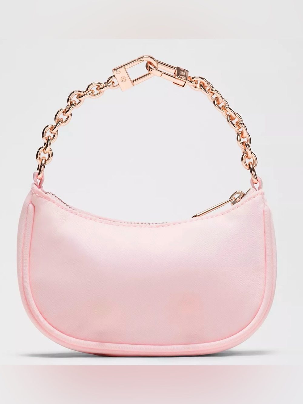 lululemon City Essentials Soft Pink Chain-Handle Mini Shoulder Bag - Picture 2 of 8